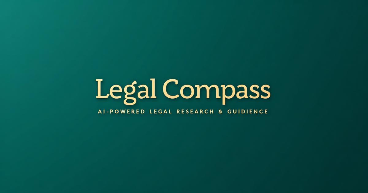 Legal Compass - AI Legal Document Generator | Free Templates Screenshot 1